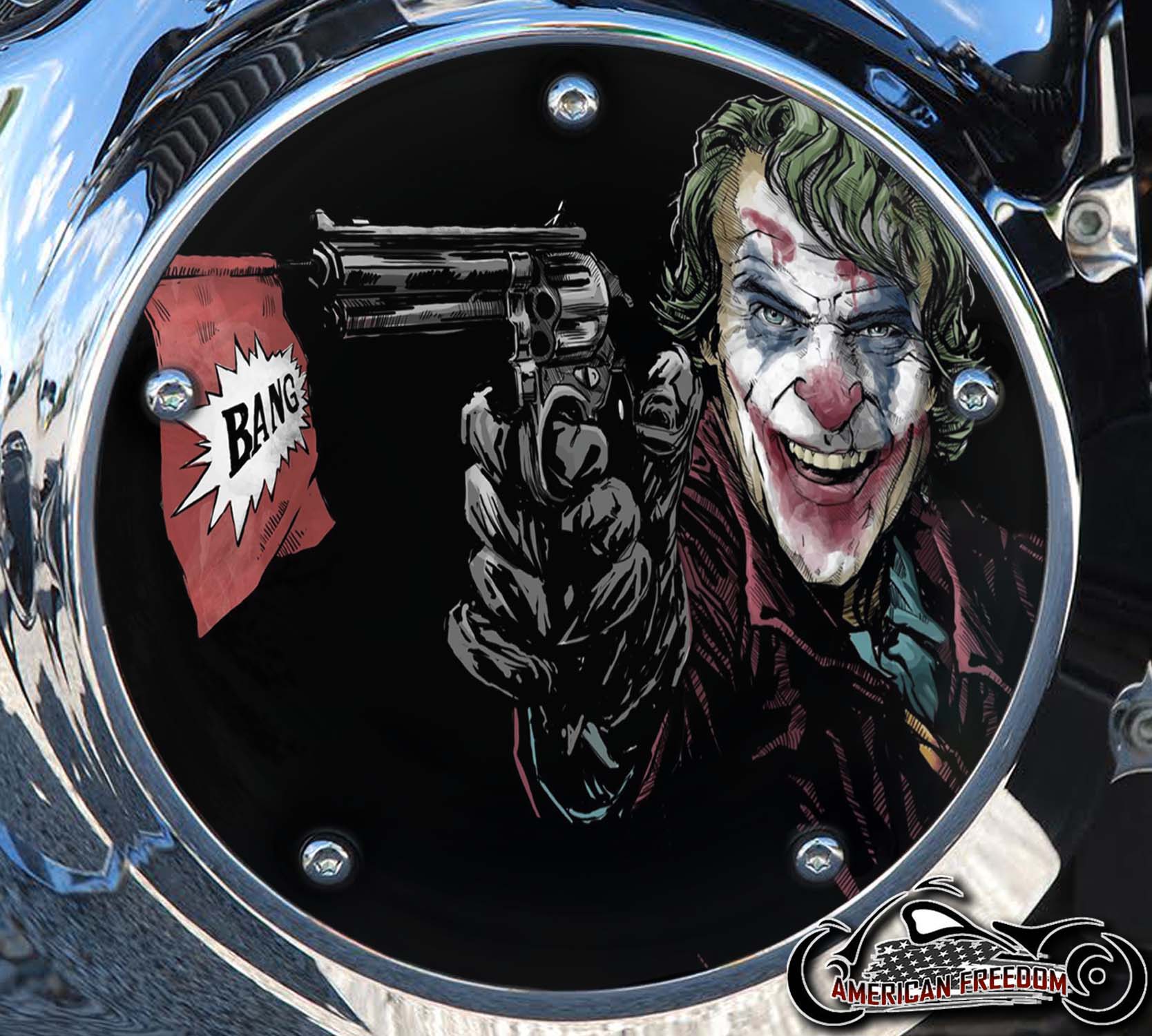Custom Derby Cover - The Joker (Full Color)
